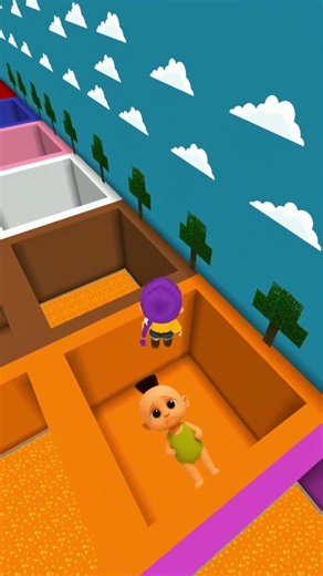 KPop Demon Hunters vs Squid Game Lava Jump Pt.12 #minecraft #shorts #kpop