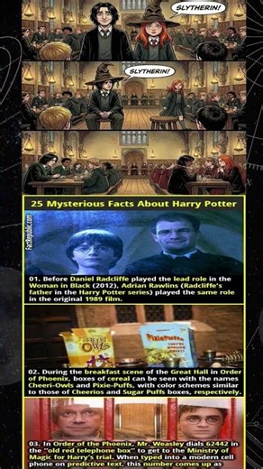 FactRepublic.comHarry Potter: Alternate Reality Comic & Production Secrets #harrypotter #meme