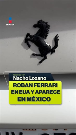 Imagen Noticias on Instagram: "Un Ferrari con estampas de San Judas Tadeo, los Simpsons y una hoja de mariguana fue robado en #EUA y apareció en #Morelia. De acuerdo con el Registro Público Vehicular, la matrícula pertenece a otro auto. ¿Cómo logró cruzar la frontera? #NoticiasConNachoLozano #ImagenNoticias con @nacholozano @badillohj"
