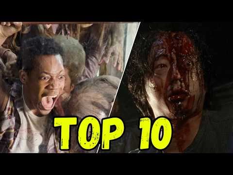 LAS 10 MUERTES MÁS BRUTALES DE TODO THE WALKING DEAD