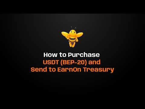 Buy USDT (BEP-20) & Send to EarnOn Treasury | Full MetaMask Guide