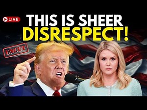 LIVE: Karoline Leavitt's Furious Walk Out | White House Briefing LIVE | US Breaking News LIVE