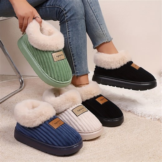 ❄️ Stay Warm & Cozy with our Fluffy Slippers! • Silent Soles for Indoor Comfort • Warm & Soft material perfect for winter nights in or casual outdoor use. Get yours now: https://bit.ly/4o1Y6wL | Duneshoes