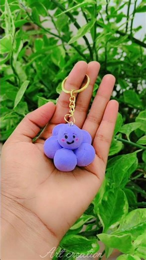 DIY BTS keychain 💜😯#diy #artandcraft #keychain #shorts #viral