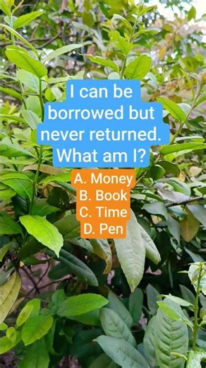 I can be borrowed but never returned. What am I?