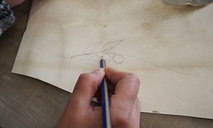 Here's how genuine parchment is prepared by hand