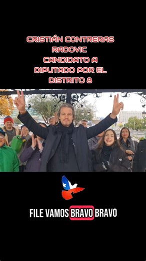 📢 PROCLAMACIÓN DE CRISTIÁN CONTRERAS RADOVIC COMO CANDIDATO A DIPUTADO POR EL DISTRITO 8‼️ ⚖️ El equilibrio es el único camino para ser feliz 💛 ✅️ #CristianContrerasRadovic #DrFile #PDG #PartidoDeLaGente #distrito8 #estacióncentral #santiagodechile #maipu #lampa #quilicura #tiltil #cerrillos #pudahuel #colina #UniónDemocráticaDeCentro #equilibrio @pdelagentechile @pdg_rm | Cristian Contreras Radovic