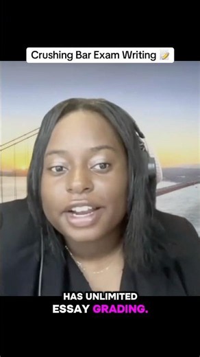 How Zaniya Scored 158.6 on Bar Exam Writing! 🤯