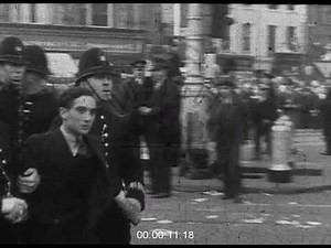 Battle of Cable Street Newsreel, 1930s - Archive Film 1066636