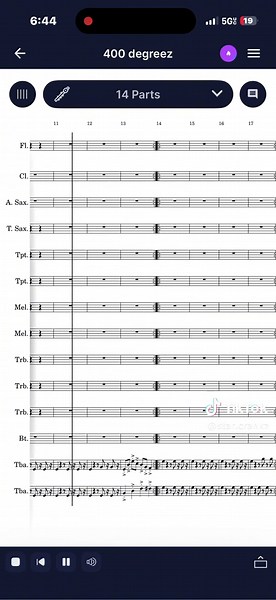 Full Band Arrangment “400 Degreez” #marchingband #arranger #crankup #tuba #sousaphone
