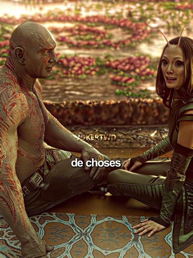 Drax doesn't respect Mantis (French version) / Guardians of the Galaxy 2017 #shorts