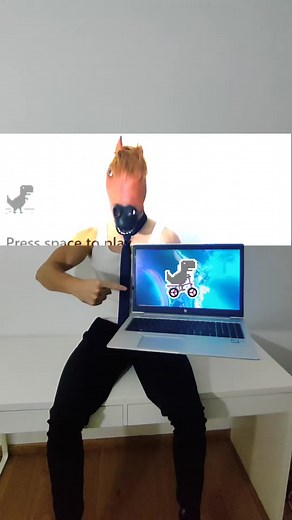 This is how you hack DINO GAME in chrom 🦖!!!! #dino #chromedino #browser #game #hack #programming #pc