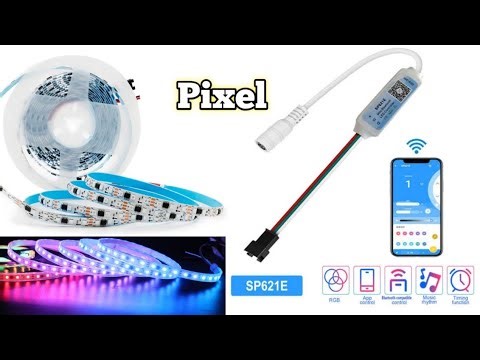 pixel led strip light !! pixel led bluetooth controller