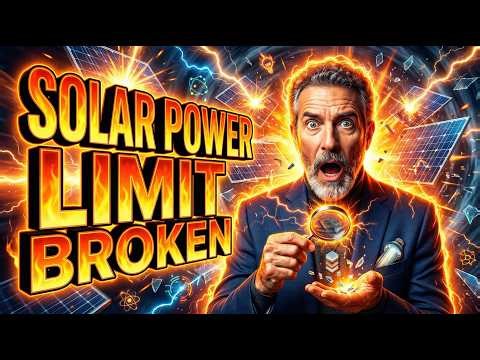 Scientists Just BROKE the 'Absolute' Solar Power Limit + 9 More Stories – The Stack – March 27, 2026