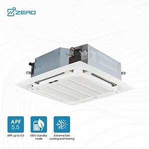 [Hot Item] Industrial 4 Way Ceiling Mounted Drain Pump Cassette Type Chilled Water Fcu Fan Coil Unit