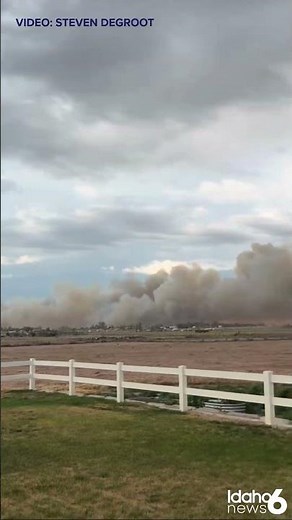 Injuries reported in 300-acre fire in Mountain Home, officials said