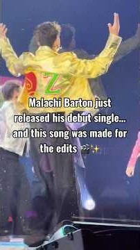 Malachi Barton’s Debut Single “Stay for the Credits” Was Made for This Edit #malachibarton #single