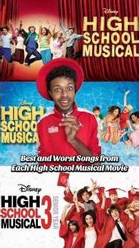 Best and Worst Songs in HSM ❤️🤍 #hsm #highschoolmusical #disneychannel
