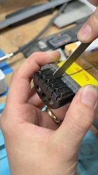 Watch one of our techs slot a nut to ensure proper string height and the best possible playability.