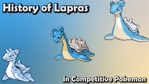 How GOOD was Lapras ACTUALLY? - History of Lapras in Competitive Pokemon Games (Gens 1-6)