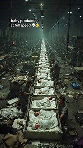 factory-made 💀👶#babiesrr #aigenerated #aivideo #aigeneratedvideos #aicringevideos #cringetok