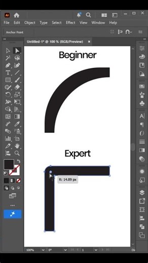 Beginner vs Expert in Adobe Illustrator 😱