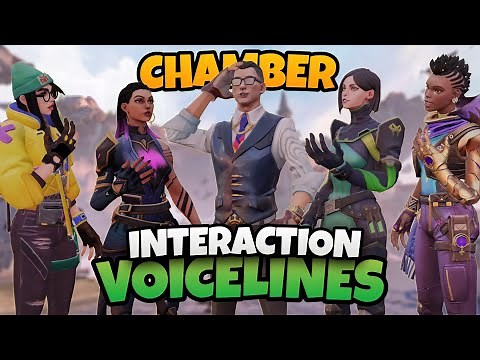 Valorant - Chamber Interaction Voice lines With Other Agents