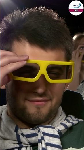 How Do Polarized 3D Theater Glasses Work? || #Polarization || #Shorts || Infinity Learn JEE