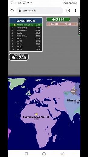 Strategi Seru Bermain Territorial.io