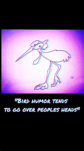 Professor Stork walk cycle pencil test