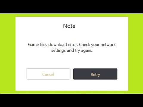 Genshin Impact - Game Files Download Error - Check Your Network Settings And Try Again - Fix
