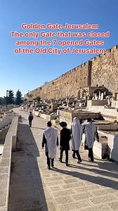 11K views · 622 reactions | Golden Gate or Eastern Gate or Gate of Mercy or Beautiful Gate. The only Gate that was closed among the 7 opened Gates of the City of Jerusalem. According to the tradition only Jesus can open in His second Coming to Reign in the City of Jerusalem. | Visit Israel From Your Home | Facebook