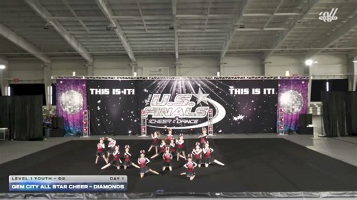 Gem City All Star Cheer - Diamonds [2026 L1 Youth - D2 Day 1] 2026 The U.S. Finals Louisville