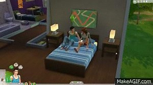 sims woohoo on Make a GIF