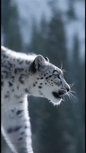 The Divine Run of Horse King & Snow Leopard