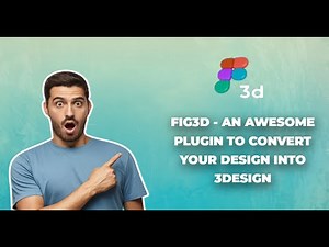 Turn 2D into 3D with Fig3D Plugin for Figma! 🚀 | Quick Tutorial for Designers