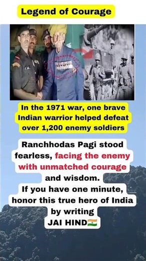 The Warrior Who Changed the 1971 War#news #history #trending #short #indianarmy #usa