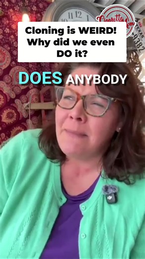 Remember cloning Dolly the sheep? Apparently, we learned our lesson and will NEVER use that tech again. Because why would we EVER need to reproduce a living creature? Makes sense. #SarahBethTerry #CigaretteMom #ScienceFacts #GenZ #SheepCloning #90sNostalgia