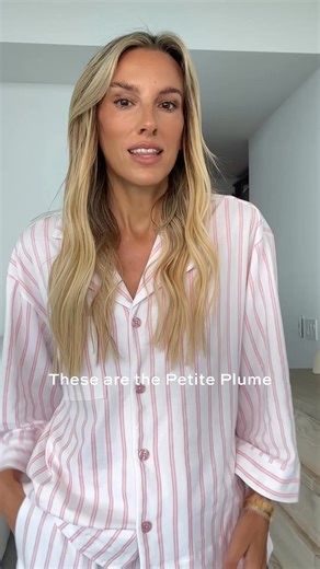 750K views · 18 reactions | Meet The Olivia, the pajama set that sold out 4 times this year! | Petite Plume: Luxury Sleepwear | Facebook