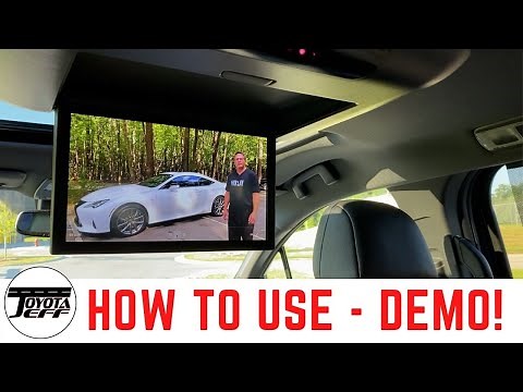 2021 Sienna Hybrid Rear Entertainment System Demo! Easy and Fun!