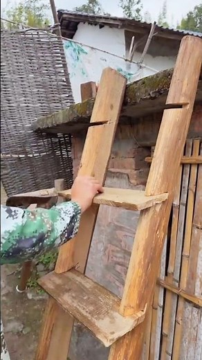 How to Build a Wooden Staircase Step by Step 🎉 DIY Stair Build 👍 #craft