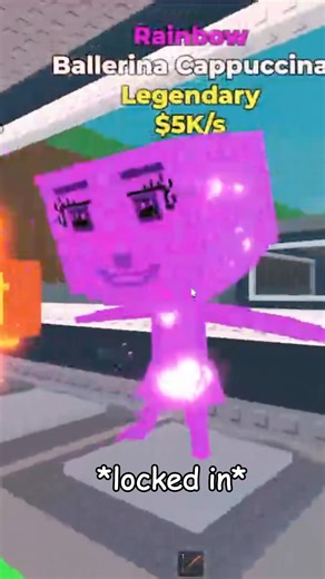 NEW BALLERINA CAPPUCCINA TROLL 😈 #stealabrainrot #roblox