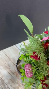 Wine Bottle Floral Bouquet Clip: Valentine's Day Table Decor - Etsy