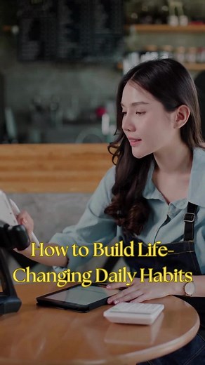 How to Build Life-Changing Daily Habits Habits are the compound interest of self-improvement. The choices we make each day determine the person we become. But creating good habits takes work. In this video, I share my proven step-by-step process for building habits that will transform your life. Choose your habit wisely. Select a small, positive habit that improves one key area of your life. Make sure it's specific enough to do daily. Attach it to an existing habit. Tie your new habit to an exis