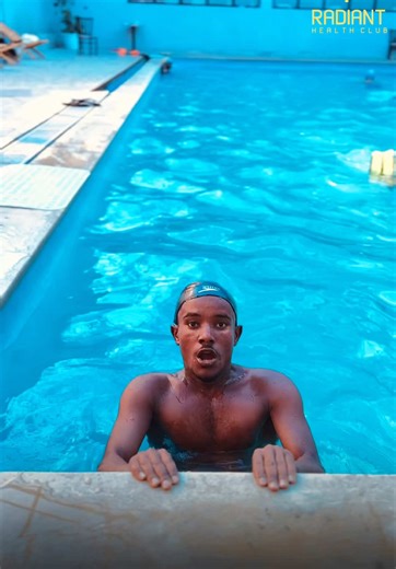 Refresh, recharge, and relax — dive into wellness at Radiant Health Club #fyp #radiant #swimmingpool #swimm