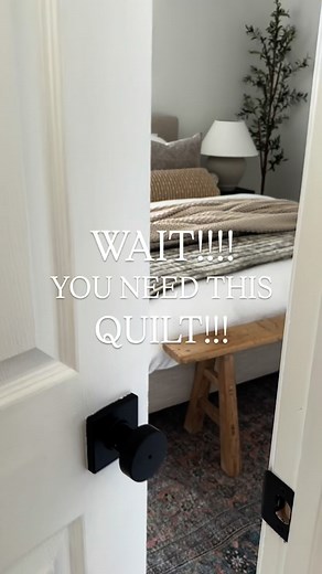 2.1K views · 445 reactions | Comment “NEED” for this affordable designer inspired quilt. I love the quilted pattern and they have so many colors to choose from!!  | Havrillahome | Facebook