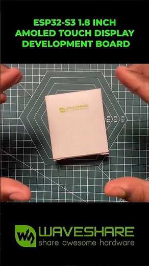 ESP32-S3 1.8inch AMOLED Touch Display Development Board#esp32 #esp32project #arduino #arduinoproject