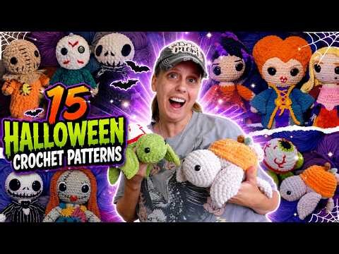 15 MUST- MAKE Halloween Crochet Patterns