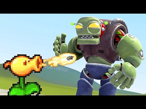 HUGE Plants vs Zombies Mod Update (Garry's Mod)