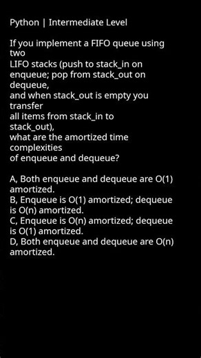 Combining LIFO Stacks to Create a FIFO Queue #ComputerScience #FIFOQueue #LIFOStacks
